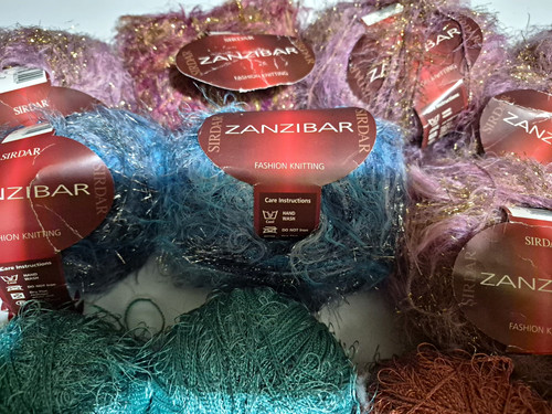 Sirdar zanzibar chunky eyelash - chunky,