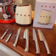 Smeg 7-Piece NEW knife Block
