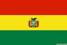 BOLIVIA 5X3 FEET FLAG