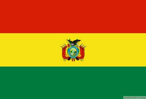 Bolivia 5x3 feet flag - feet,