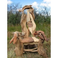 Driftwood Storyteller Chair