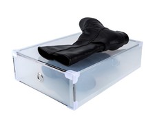 Periea clear plastic shoe - clear,