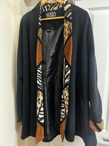 Vintage wool cashmere coat - vintage,
