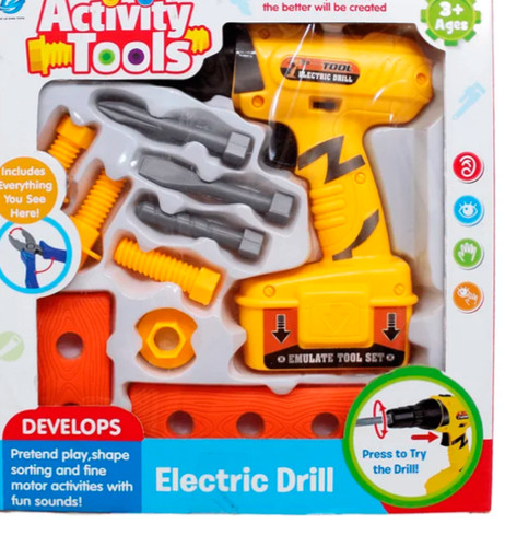 Electric drill toy - drill, kids