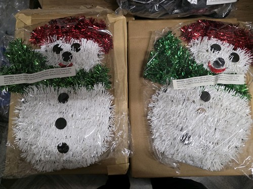 Led christmas tinsel - christmas, polar