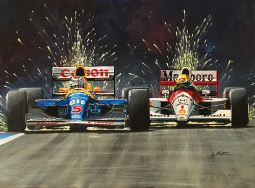 Ayrton senna nigel - &,