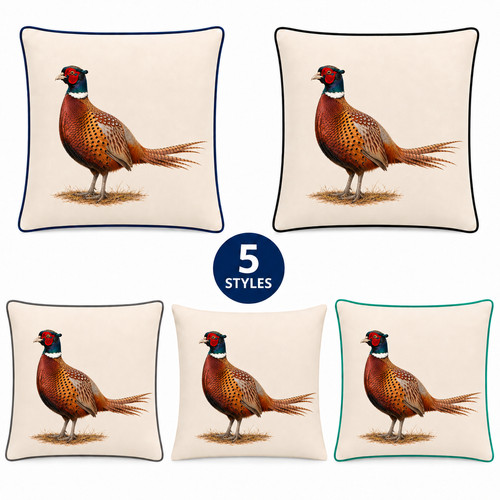 Pheasant cushion cover british - pheasant,