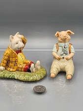 Set Of 2 Pigs. Royal