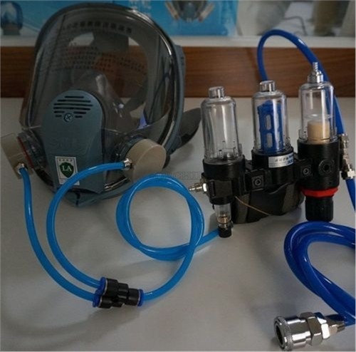 Air fed visor breathing mask - fed,