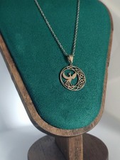 Egyptian phoenix necklace - phoenix,