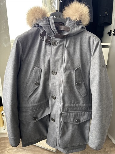 Hackett arctic parka real - arctic, fur