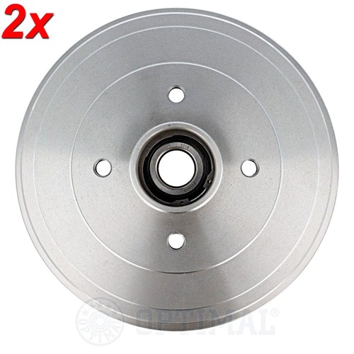 Rear brake drum optimal - optimal, 2x