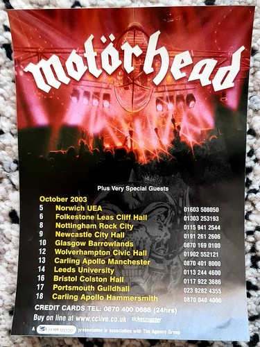Vintage motorhead october 2003 - motorhead,