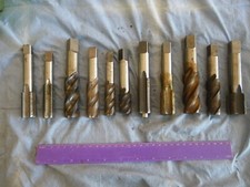 job lot of UNF  1" to 3/4" hand and machine Taps Unified fine  (90)