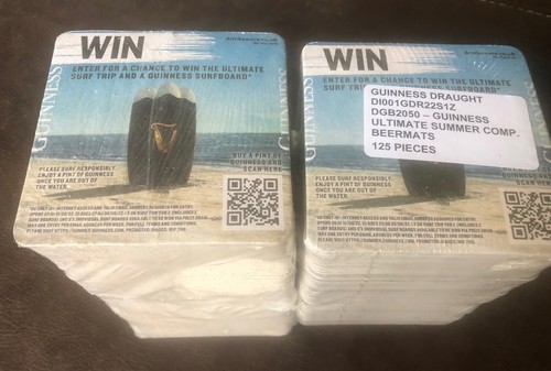 250 guinness surfboard - x, beer