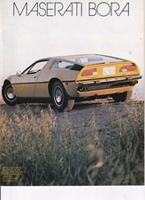 Maserati Bora Sales Brochure