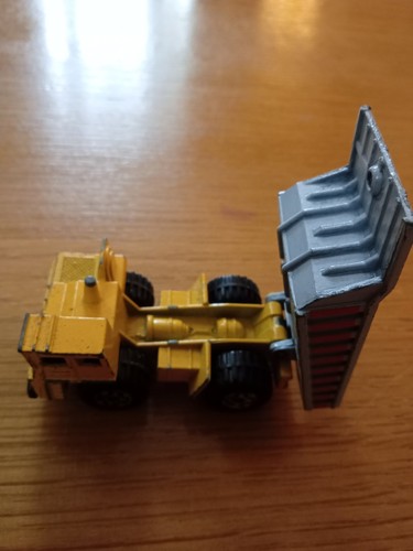 Matchbox dump truck - dump,
