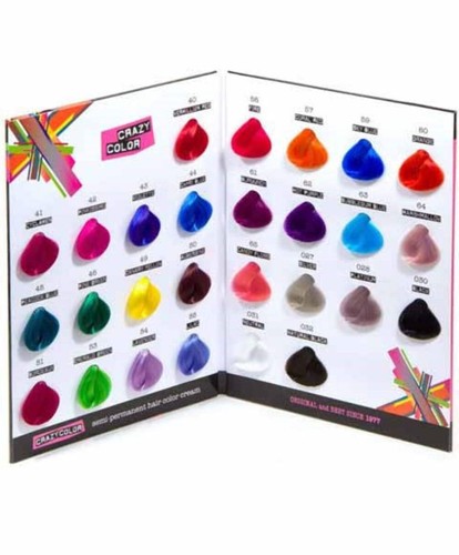 Renbow crazy color shade - renbow, chart