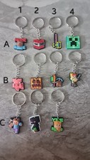 Minecraft keyrings