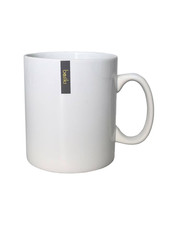 Basiks White Ceramic Buliders Large Mug 30oz 1 1/2 Pints