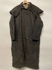Driza Bone Wax Coat Mens XS Waxed Jacket Trench Shoulder Cape Long Line Riding