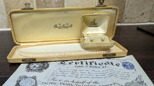 Vintage genuine oyster pearl