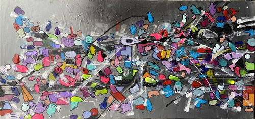 Large textured abstract - large,