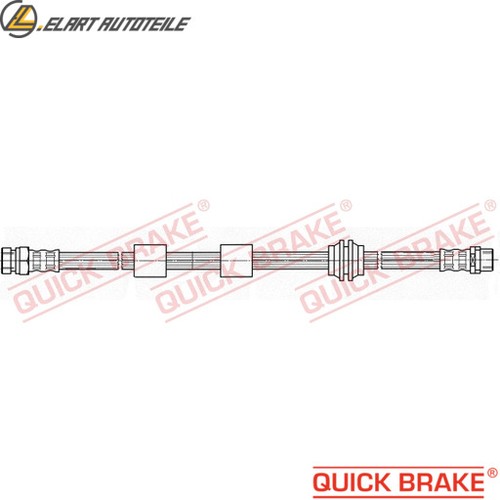 Brake hose 917 for seat - hose,