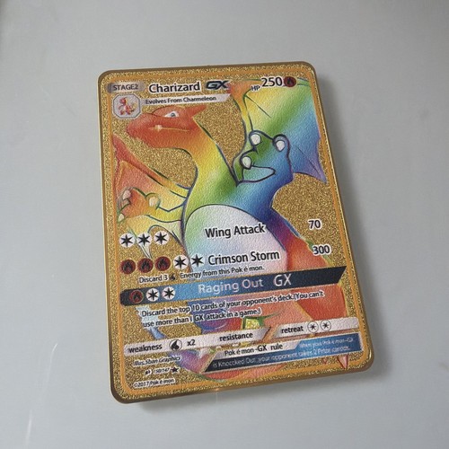 Rainbow charizard 250hp - rainbow, gx
