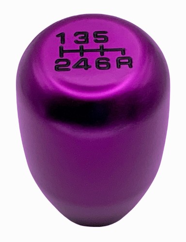 Purple black gear shift knob - purple,