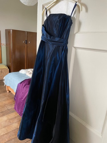 Debut lovely navy taffeta - lovely,