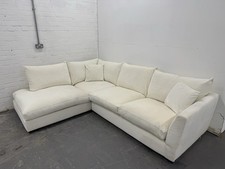 Seattle Cream Corner Sofa RRP: £1390