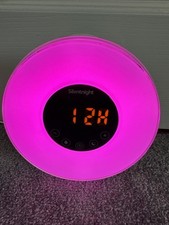 Silentnight Sunrise Sunset Wake-Up Alarm Clock 38080 Model JW-6639F 