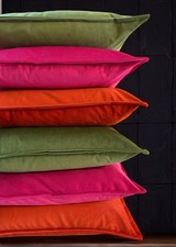 Velvet cushion cover pillow - cover,