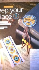 Native american bookmark cross - bookmark,
