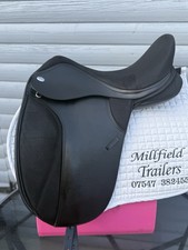 Back Thorowgood 17.5 Standard Dressage Saddle With Adjustable Gullet