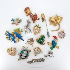 Vintage Animal Brooch Bundle