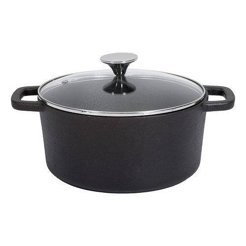 Cast iron casserole dish - cast,