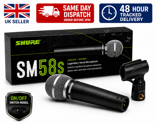New for shure sm58s dynamic - for,