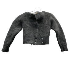 Vintage Fenn Wright Manson Systems Cardigan Mohair Blend XS/S* Cropped Mini 90's