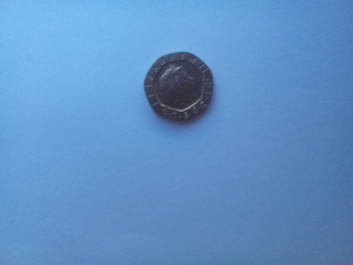 Rare undated 20p coin 2008 - 20p,