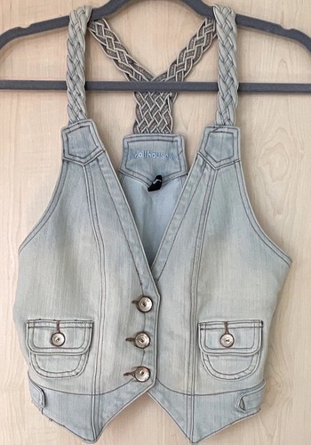 Dollhouse blue washed denim - blue,