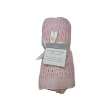 GIRLS kiddicare cellular blanket pram moses  pink