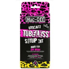 Muc-Off Ultimate Tubeless Setup Kit DH Wide 44mm Valves 35mm Tape