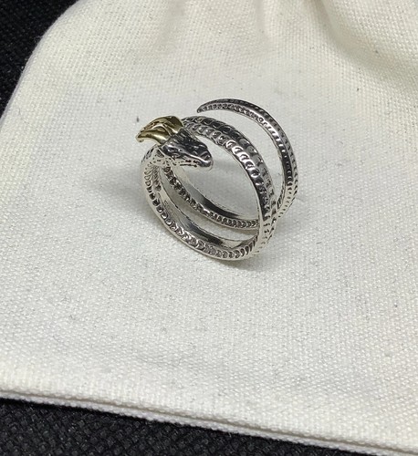 S925 silver serpent - silver, snake