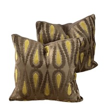Retro Velvet Pair Of Cushion