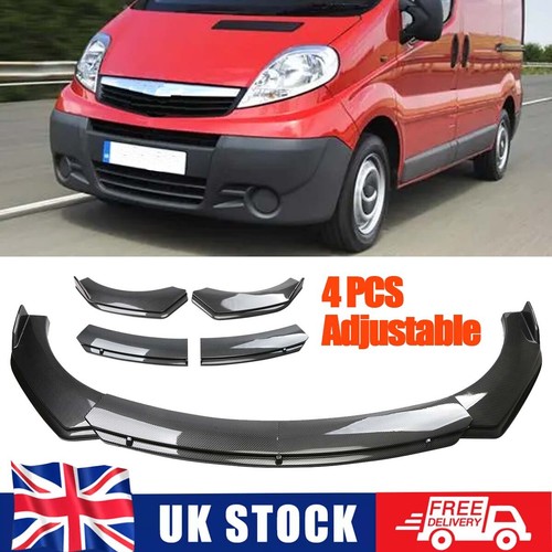 Carbon front bumper lip - carbon,
