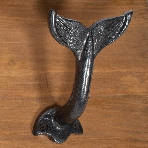 Decorative cast whale fish - whale,
