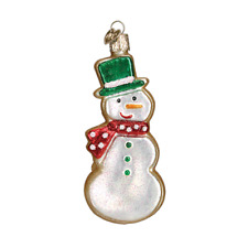 Snowman Sugar Cookie Vintage