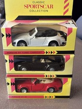 Three Porsche Models from the